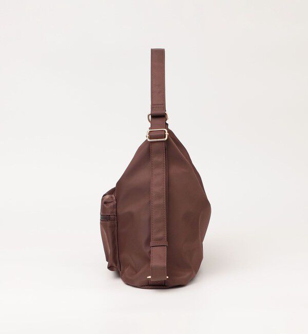 quaranciel「《予約》quaranciel:〈撥水加工〉3WAY ナイロン リュック / ショルダーバッグ（A4対応）」|ショルダー・メッセンジャー|