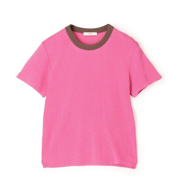 TOMORROWLAND BUYING WEAR「ATON PERFECT FIT プルオーバー」|Tシャツ・カットソー|32 ピンク系