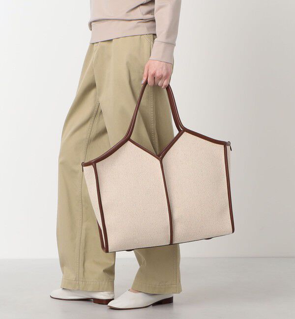 TOMORROWLAND GOODS「HEREU CALELLA SQUARED MEDIUM CANVAS トートバッグ」|トートバッグ|