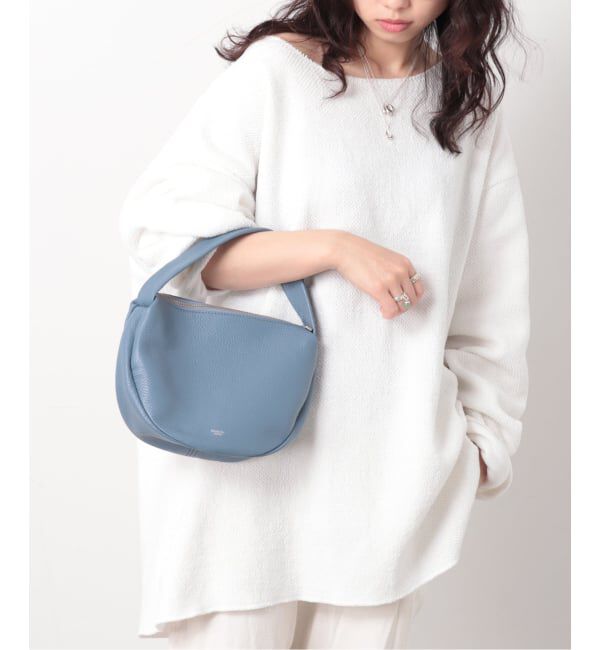  「【blancle/ ブランクレ】Semi circle small bag」|ハンドバッグ|