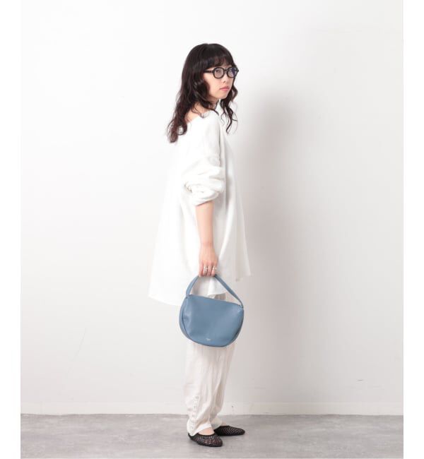  「【blancle/ ブランクレ】Semi circle small bag」|ハンドバッグ|