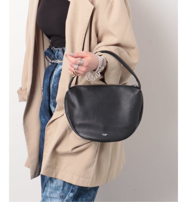  「【blancle/ ブランクレ】Semi circle small bag」|ハンドバッグ|