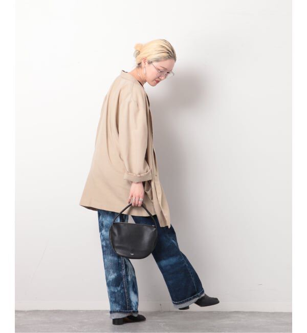  「【blancle/ ブランクレ】Semi circle small bag」|ハンドバッグ|