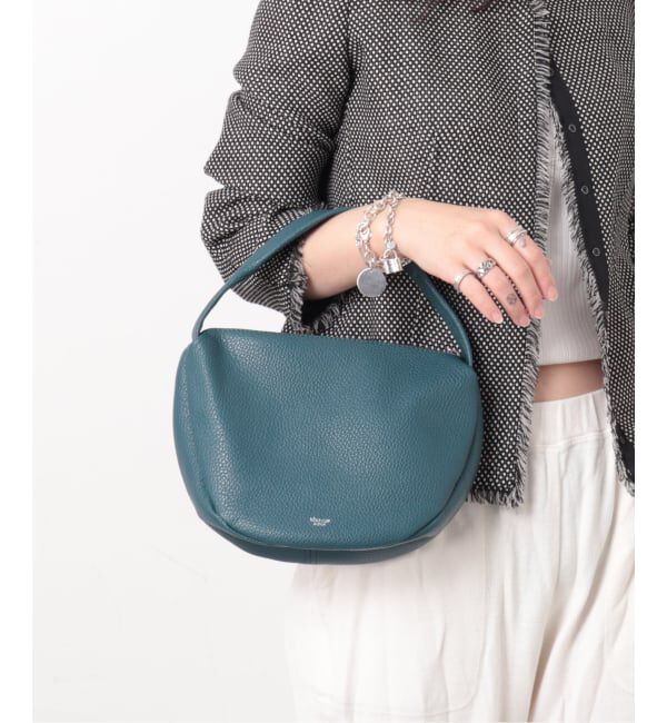  「【blancle/ ブランクレ】Semi circle small bag」|ハンドバッグ|