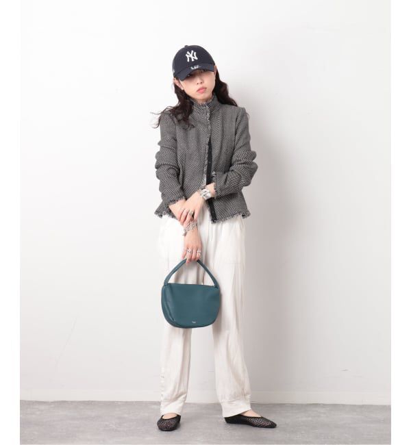  「【blancle/ ブランクレ】Semi circle small bag」|ハンドバッグ|