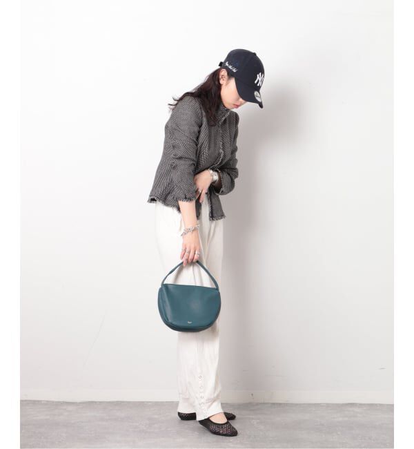  「【blancle/ ブランクレ】Semi circle small bag」|ハンドバッグ|