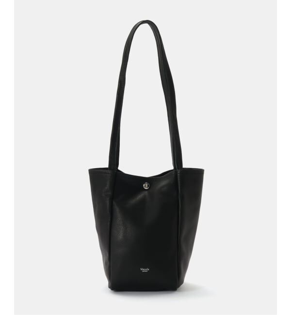  「【blancle/ ブランクレ】Rectangle tote s」|トートバッグ|ブラック