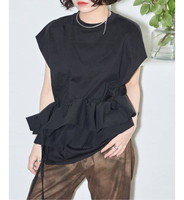  「RUFFLE Tシャツ」|Tシャツ・カットソー|