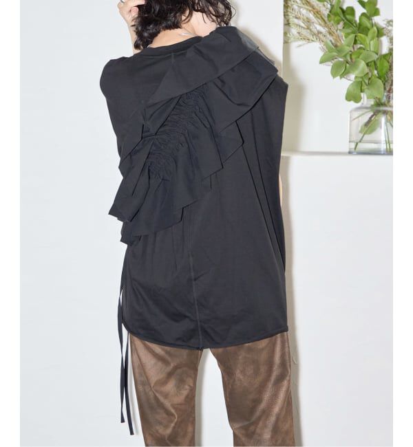  「RUFFLE Tシャツ」|Tシャツ・カットソー|