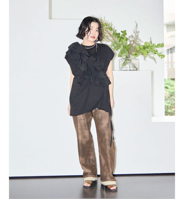  「RUFFLE Tシャツ」|Tシャツ・カットソー|