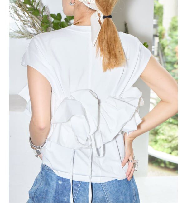  「RUFFLE Tシャツ」|Tシャツ・カットソー|