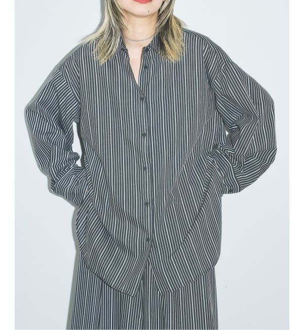  「BELT CUFFS OVER シャツ」|シャツ・ブラウス|