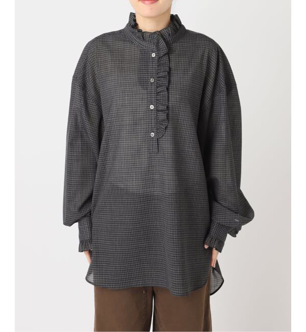  「《予約》SHEER FRILL ブラウス」|シャツ・ブラウス|