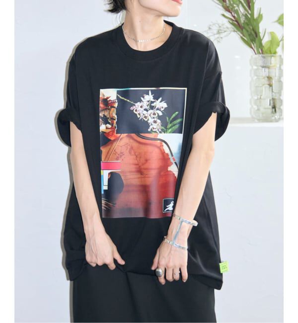  「LOOSE JOINTS NINJA LOVE FLOWERS' S/S Tシャツ」|Tシャツ・カットソー|ブラック