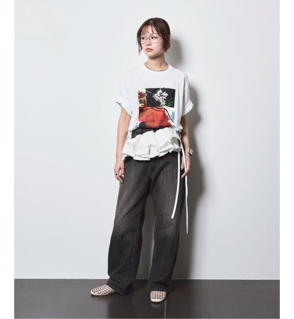  「LOOSE JOINTS NINJA LOVE FLOWERS' S/S Tシャツ」|Tシャツ・カットソー|