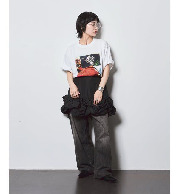  「LOOSE JOINTS NINJA LOVE FLOWERS' S/S Tシャツ」|Tシャツ・カットソー|