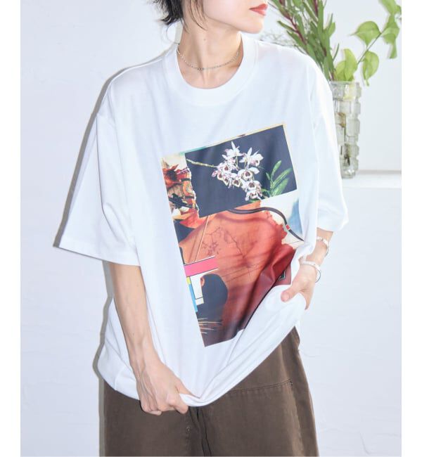  「LOOSE JOINTS NINJA LOVE FLOWERS' S/S Tシャツ」|Tシャツ・カットソー|ホワイト
