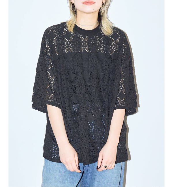  「《追加5》LACE Tシャツ」|Tシャツ・カットソー|