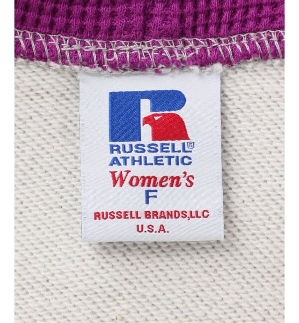  「《予約》RUSSELL ATHLETIC 別注 Brushed HD 101263-014：スウェット」|スウェット・ジャージ|