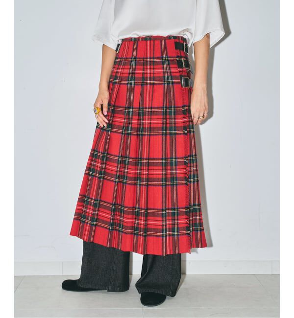  「《予約》O'NEIL OF DUBRIN 別注 FrontPleated FashionLong[SIZE8]：スカート」|スカート|