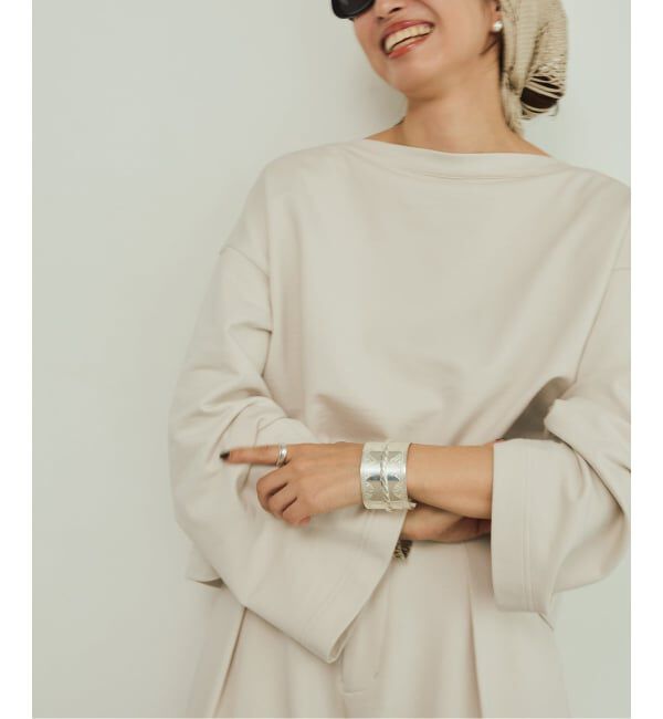 VERMEIL par iena「Minimal Volume トップス」|スウェット・ジャージ|ナチュラル