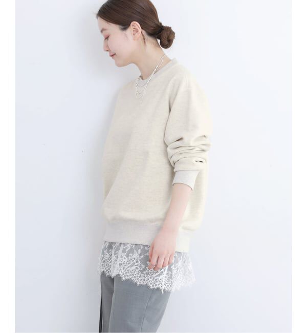 IENA「《追加2》LOOPWHEELER for IENA 別注 C/N SWEAT スウェット」|スウェット・ジャージ|