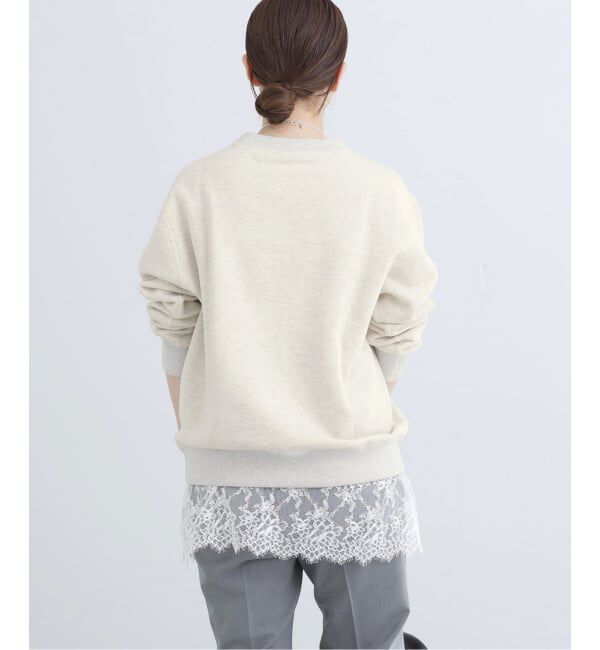 IENA「《追加2》LOOPWHEELER for IENA 別注 C/N SWEAT スウェット」|スウェット・ジャージ|