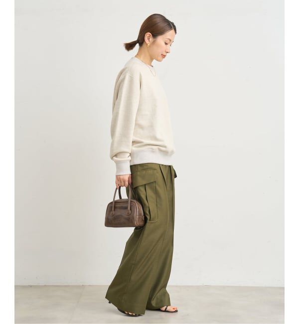 IENA「《追加2》LOOPWHEELER for IENA 別注 C/N SWEAT スウェット」|スウェット・ジャージ|