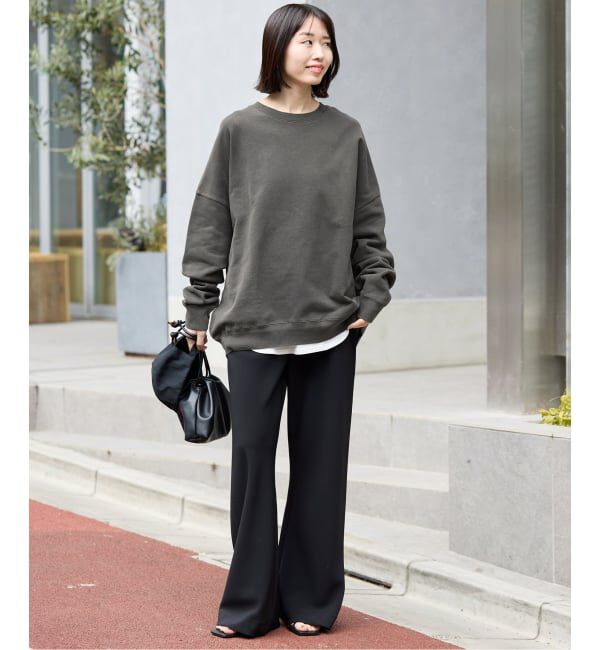 SLOBE IENA「《WEB限定/追加2》ビックシルエットピグメント裏毛プルオーバー」|スウェット・ジャージ|