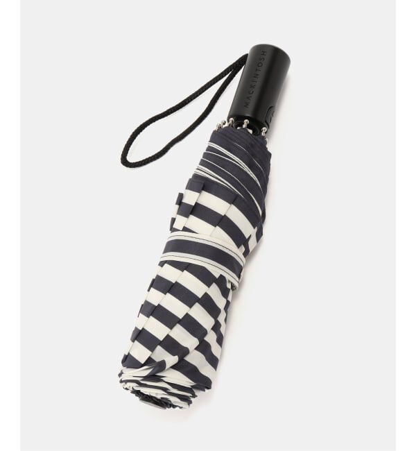 IENA「MACKINTOSH/マッキントッシュ FOLDING UMBRELLA STRIPE 傘 A242CL0027UBUJ」|傘|