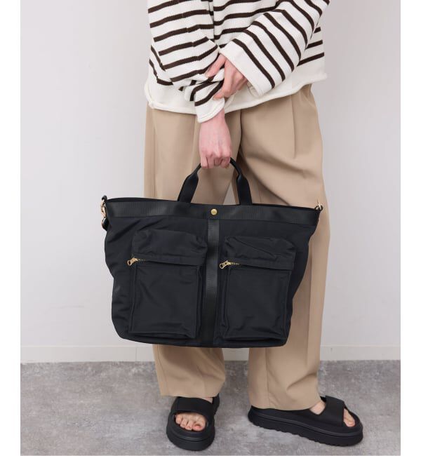 SLOBE IENA「《追加》Hyman Roth ナイロントート T10692」|トートバッグ|