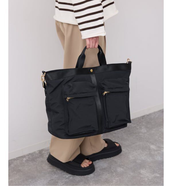 SLOBE IENA「《追加》Hyman Roth ナイロントート T10692」|トートバッグ|