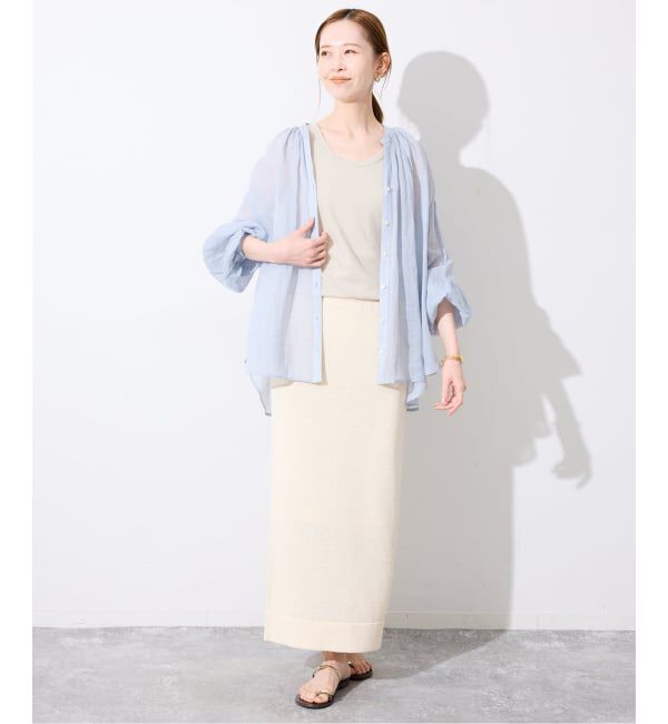 SLOBE IENA「《追加3》basic タンクトップ」|タンクトップ|