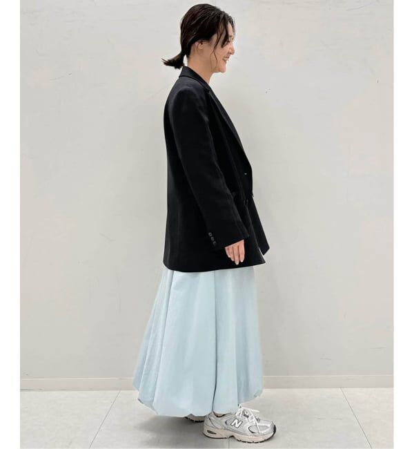 SLOBE IENA「《セットアップ対応可/WEB限定/追加4》ウォッシャブルツイルダブルジャケット」|テーラードジャケット|