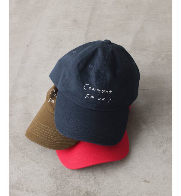 SLOBE IENA「Lundi SLOBE別注 ロゴCAP」|キャップ・キャスケット|