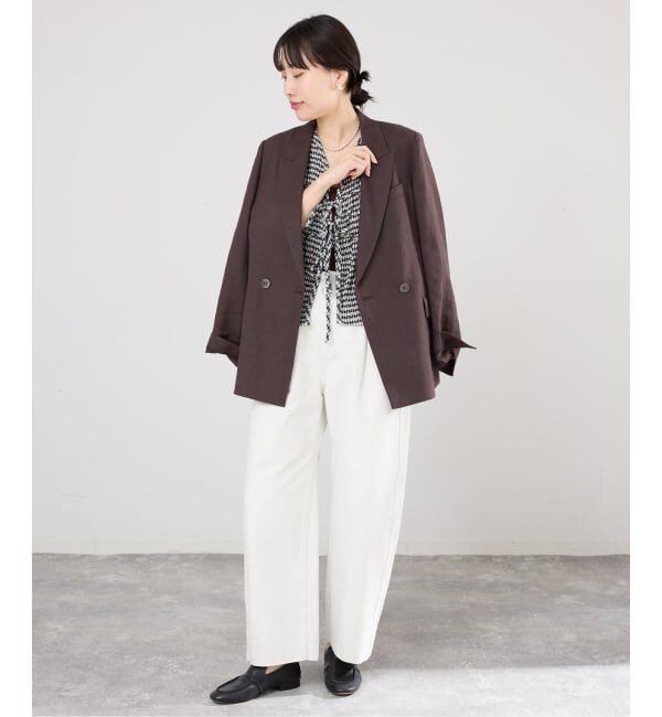 IENA「《WEB限定/追加》PALIT/パリット JULIA BLOUSE ブラウス 61OT23」|シャツ・ブラウス|