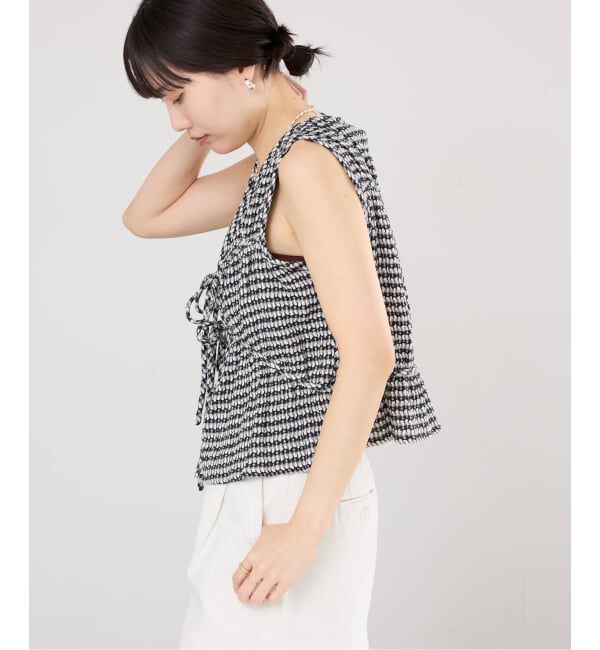 IENA「《WEB限定/追加》PALIT/パリット JULIA BLOUSE ブラウス 61OT23」|シャツ・ブラウス|