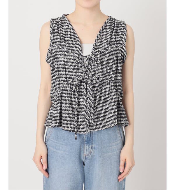 IENA「《WEB限定/追加》PALIT/パリット JULIA BLOUSE ブラウス 61OT23」|シャツ・ブラウス|