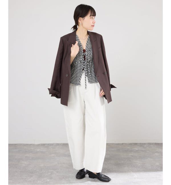 IENA「《WEB限定/追加》PALIT/パリット JULIA BLOUSE ブラウス 61OT23」|シャツ・ブラウス|