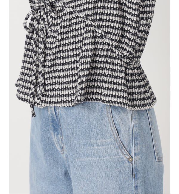 IENA「《WEB限定/追加》PALIT/パリット JULIA BLOUSE ブラウス 61OT23」|シャツ・ブラウス|