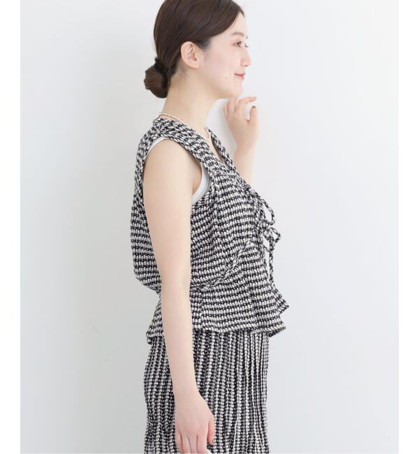 IENA「《WEB限定/追加》PALIT/パリット JULIA BLOUSE ブラウス 61OT23」|シャツ・ブラウス|