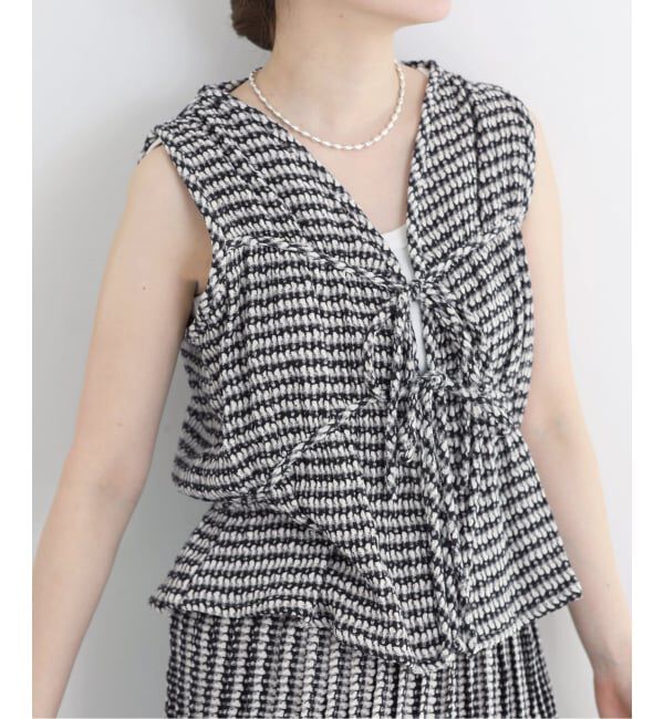 IENA「《WEB限定/追加》PALIT/パリット JULIA BLOUSE ブラウス 61OT23」|シャツ・ブラウス|