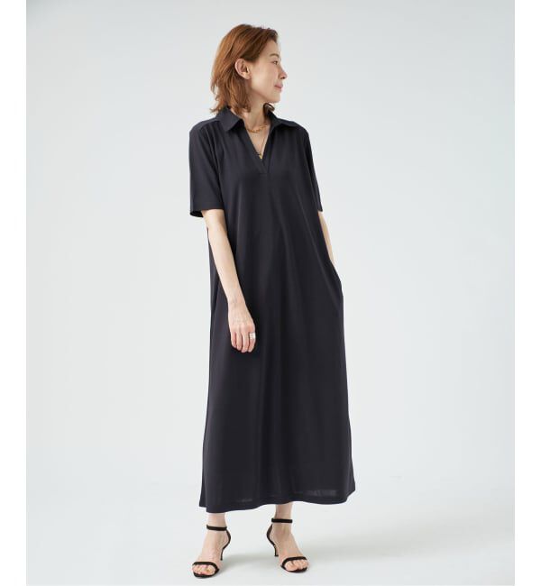 VERMEIL par iena「シャツカラーワンピース」|ワンピース|
