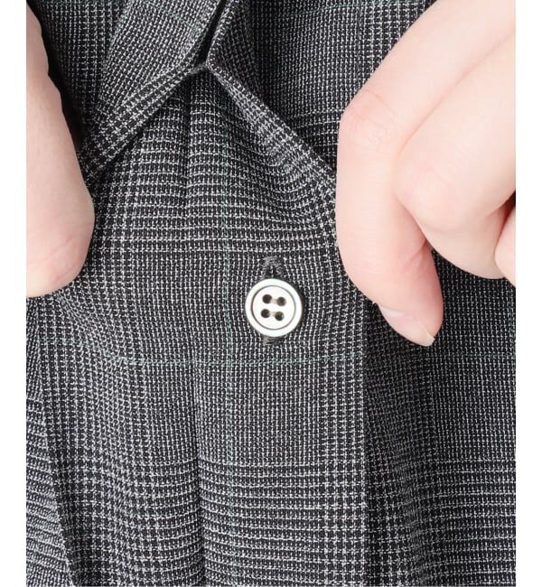 VERMEIL par iena「Glen Check ボウブラウス」|シャツ・ブラウス|