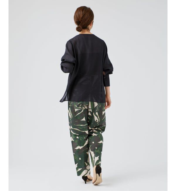 VERMEIL par iena「《WEB限定》シアーブラウス」|シャツ・ブラウス|