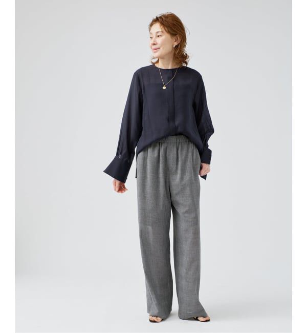 VERMEIL par iena「《WEB限定》シアーブラウス」|シャツ・ブラウス|