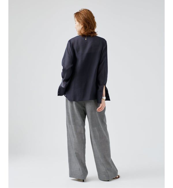 VERMEIL par iena「《WEB限定》シアーブラウス」|シャツ・ブラウス|