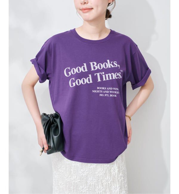 SLOBE IENA「《追加》BOOK CLUB SLOBE別注 グラフィックTEE」|Tシャツ・カットソー|