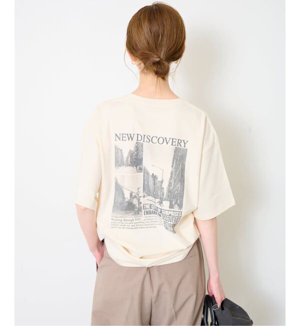 SLOBE IENA「SCREEN STARS/スクリーンスターズ SLOBE別注 ニュースペーパーTEE」|Tシャツ・カットソー|