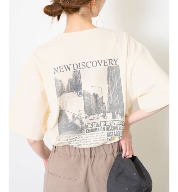 SLOBE IENA「SCREEN STARS/スクリーンスターズ SLOBE別注 ニュースペーパーTEE」|Tシャツ・カットソー|